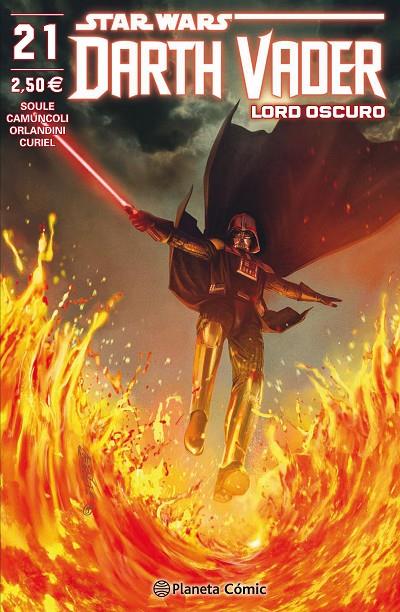 STAR WARS DARTH VADER LORD OSCURO Nº 21/25 | 9788413411545 | SOULE, CHARLES/CAMUNCOLI, GIUSEPPE | Llibreria Ombra | Llibreria online de Rubí, Barcelona | Comprar llibres en català i castellà online