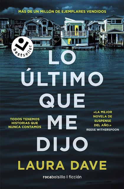 LO ÚLTIMO QUE ME DIJO. LA NOVELA EN LA QUE SE BASA LA SERIE DE APPLE TV | 9788419498021 | DAVE, LAURA | Llibreria Ombra | Llibreria online de Rubí, Barcelona | Comprar llibres en català i castellà online