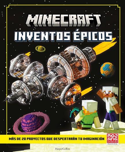 MINECRAFT OFICIAL: INVENTOS ÉPICOS | 9788418774492 | AB, MOJANG | Llibreria Ombra | Llibreria online de Rubí, Barcelona | Comprar llibres en català i castellà online