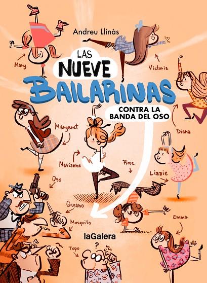 LAS NUEVE BAILARINAS 1. CONTRA LA BANDA DEL OSO | 9788424674489 | LLINÀS DURAN, ANDREU | Llibreria Ombra | Llibreria online de Rubí, Barcelona | Comprar llibres en català i castellà online