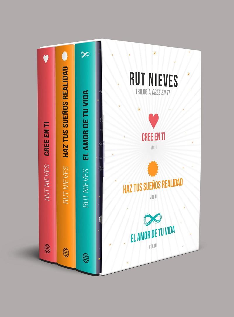 ESTUCHE TRILOGÍA CREE EN TI | 9788408196273 | NIEVES, RUT | Llibreria Ombra | Llibreria online de Rubí, Barcelona | Comprar llibres en català i castellà online