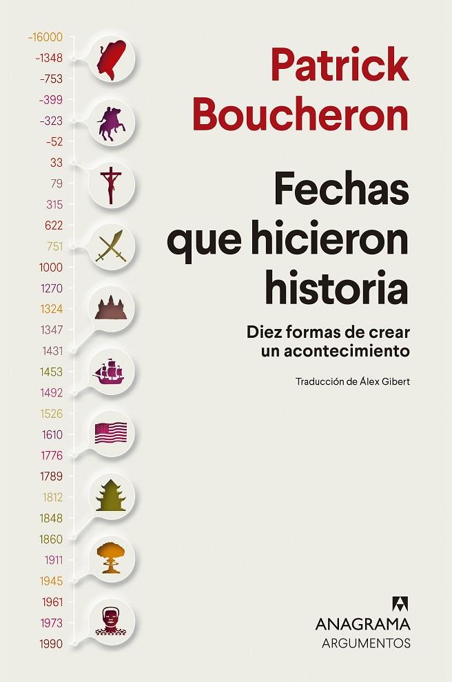 FECHAS QUE HICIERON HISTORIA | 9788433927323 | BOUCHERON, PATRICK | Llibreria Ombra | Llibreria online de Rubí, Barcelona | Comprar llibres en català i castellà online