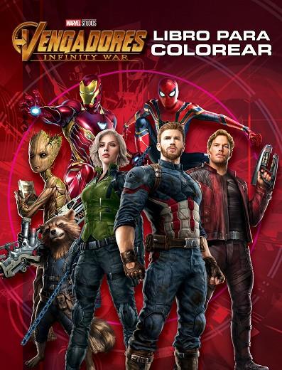 VENGADORES. INFINITY WAR. LIBRO PARA COLOREAR | 9788416914586 | MARVEL | Llibreria Ombra | Llibreria online de Rubí, Barcelona | Comprar llibres en català i castellà online