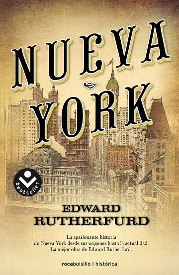 NUEVA YORK | 9788417821920 | RUTHERFURD, EDWARD | Llibreria Ombra | Llibreria online de Rubí, Barcelona | Comprar llibres en català i castellà online