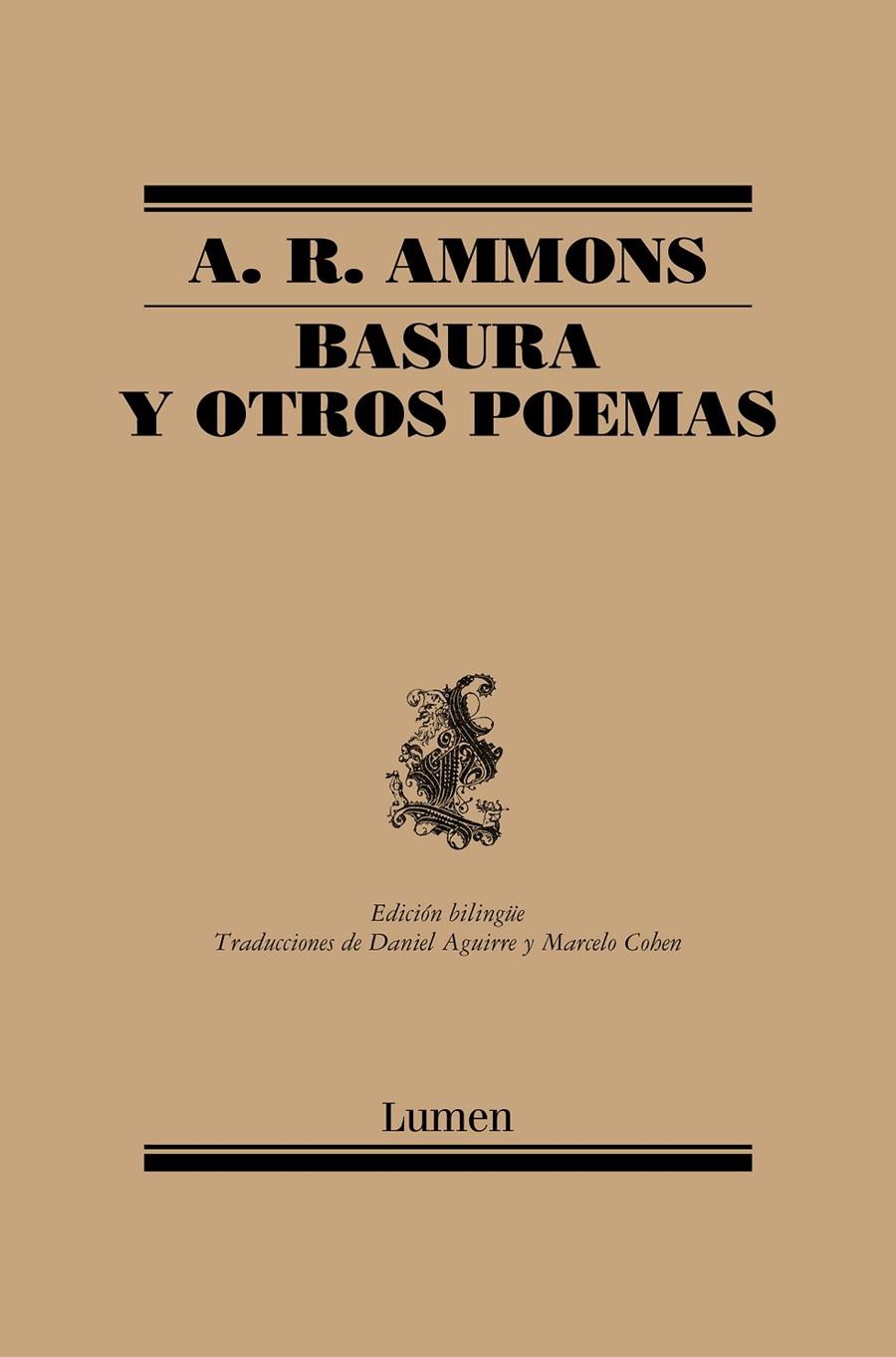 BASURA Y OTROS POEMAS | 9788426421746 | AMMONS, A.R. | Llibreria Ombra | Llibreria online de Rubí, Barcelona | Comprar llibres en català i castellà online