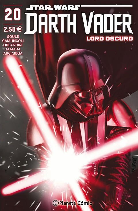 STAR WARS DARTH VADER LORD OSCURO Nº 20/25 | 9788413411538 | SOULE, CHARLES/CAMUNCOLI, GIUSEPPE | Llibreria Ombra | Llibreria online de Rubí, Barcelona | Comprar llibres en català i castellà online