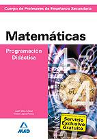 CUERPO DE PROFESORES DE ENSEÑANZA SECUNDARIA. MATEMÁTICAS. PROGRAMACIÓN DIDÁCTIC | 9788466585842 | GARCIA LUCAS, ISABEL/LOPEZ FENOY, VICTOR/VERA LOPEZ, JUAN | Llibreria Ombra | Llibreria online de Rubí, Barcelona | Comprar llibres en català i castellà online