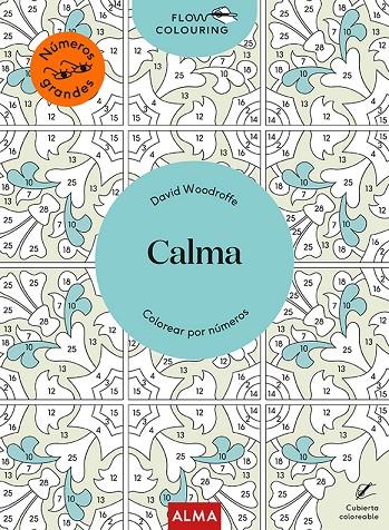 CALMA (FLOW COLOURING) | 9788418395918 | WOODROFFE, DAVID | Llibreria Ombra | Llibreria online de Rubí, Barcelona | Comprar llibres en català i castellà online