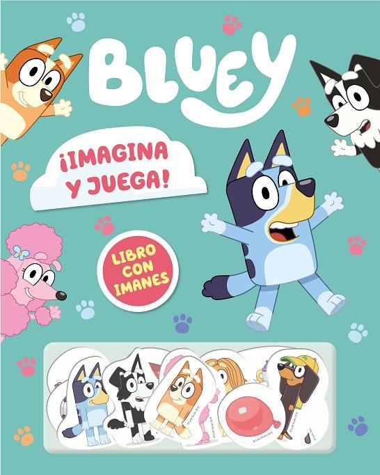 BLUEY. LIBRO JUGUETE - ¡IMAGINA Y JUEGA! LIBRO CON IMANES | 9788448869113 | BLUEY | Llibreria Ombra | Llibreria online de Rubí, Barcelona | Comprar llibres en català i castellà online