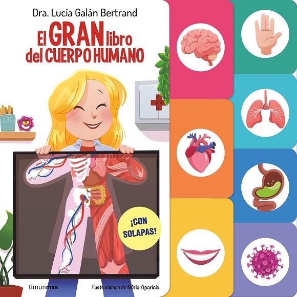 EL GRAN LIBRO DEL CUERPO HUMANO | 9788408291589 | GALÁN BERTRAND, LUCÍA | Llibreria Ombra | Llibreria online de Rubí, Barcelona | Comprar llibres en català i castellà online