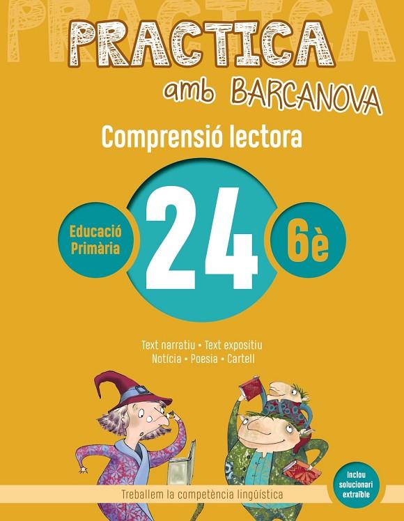 PRACTICA AMB BARCANOVA 24. COMPRENSIÓ LECTORA  | 9788448948672 | CAMPS, MONTSERRAT/MONTAÑOLA, ROSER | Llibreria Ombra | Llibreria online de Rubí, Barcelona | Comprar llibres en català i castellà online