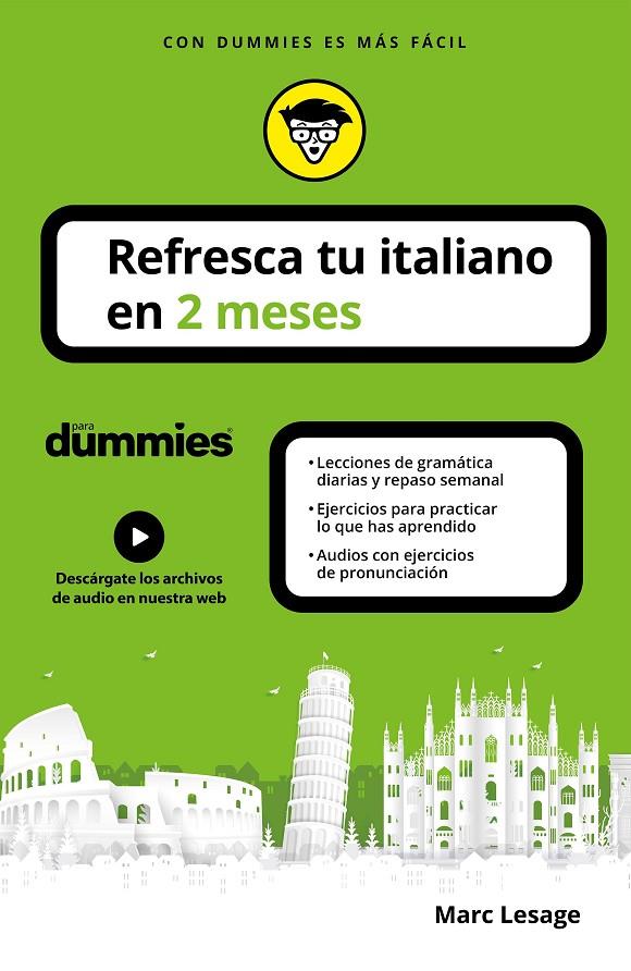 REFRESCA TU ITALIANO EN 2 MESES PARA DUMMIES | 9788432906268 | LESAGE, MARC | Llibreria Ombra | Llibreria online de Rubí, Barcelona | Comprar llibres en català i castellà online