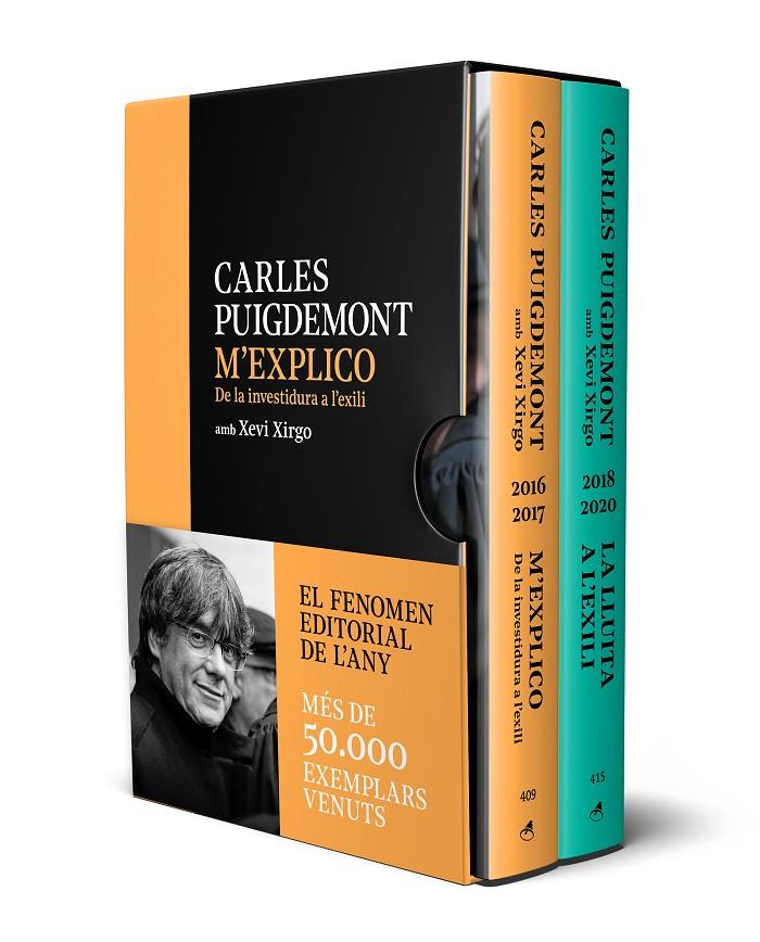 M'EXPLICO I LA LLUITA A L'EXILI (EDICIÓ PACK) | 9788418226243 | PUIGDEMONT, CARLES | Llibreria Ombra | Llibreria online de Rubí, Barcelona | Comprar llibres en català i castellà online