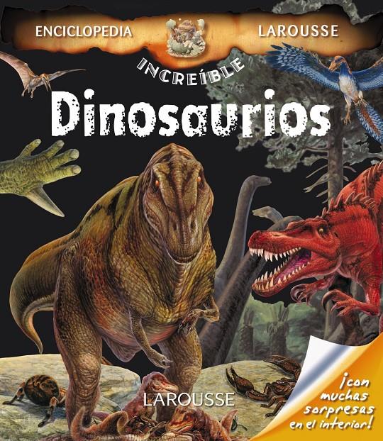 DINOSAURIOS | 9788416368105 | LAROUSSE EDITORIAL | Llibreria Ombra | Llibreria online de Rubí, Barcelona | Comprar llibres en català i castellà online