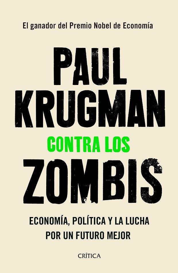 CONTRA LOS ZOMBIS | 9788491991854 | KRUGMAN, PAUL | Llibreria Ombra | Llibreria online de Rubí, Barcelona | Comprar llibres en català i castellà online