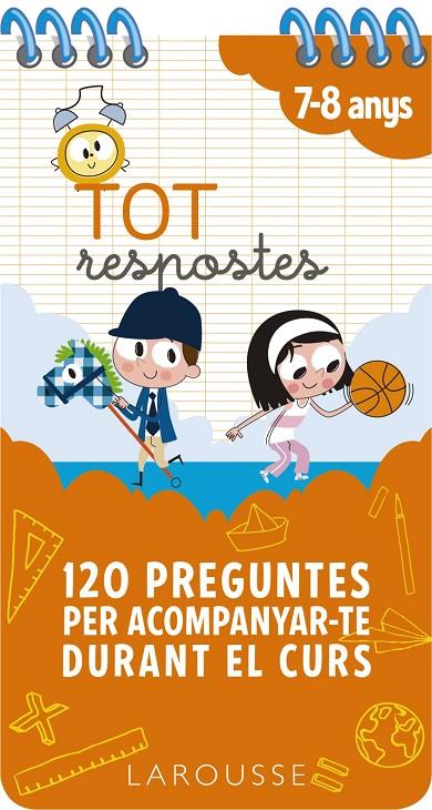 TOT RESPOSTES. 120 PREGUNTES PER ACOMPANYAR-TE DURANT EL CURS | 9788417720841 | LAROUSSE EDITORIAL | Llibreria Ombra | Llibreria online de Rubí, Barcelona | Comprar llibres en català i castellà online