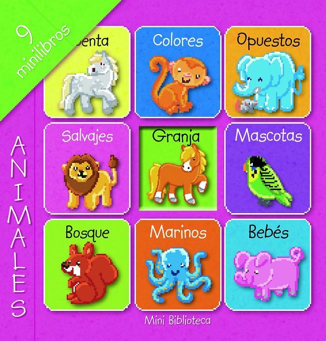 ANIMALES 9 MINILIBROS | 9788408116998 | YOYO | Llibreria Ombra | Llibreria online de Rubí, Barcelona | Comprar llibres en català i castellà online