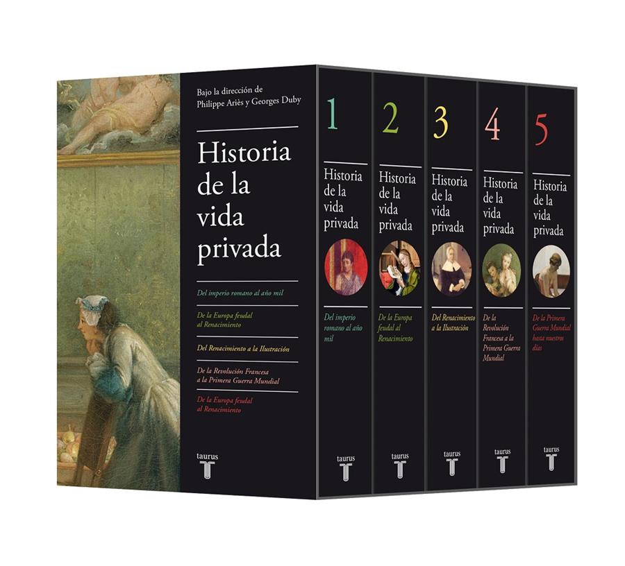 HISTORIA DE LA VIDA PRIVADA (EDICIÓN ESTUCHE CON LOS 5 VOLÚMENES) | 9788430699483 | PHILIPPE AIRÈS Y GEORGES DUBY | Llibreria Ombra | Llibreria online de Rubí, Barcelona | Comprar llibres en català i castellà online