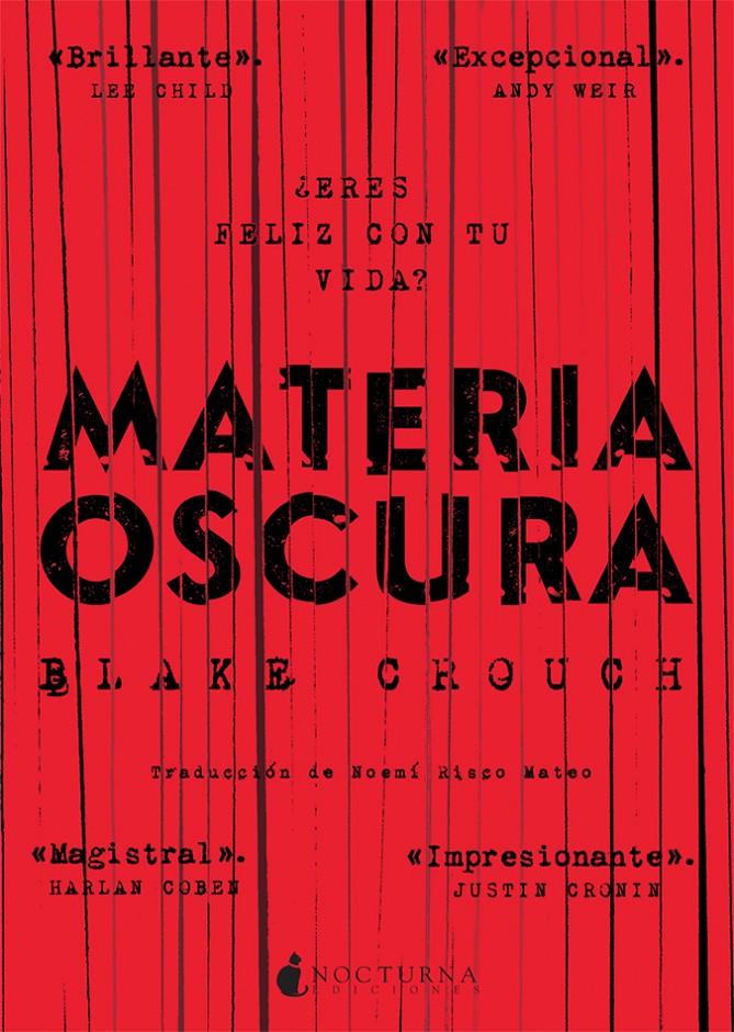 MATERIA OSCURA | 9788416858217 | CROUCH, BLAKE | Llibreria Ombra | Llibreria online de Rubí, Barcelona | Comprar llibres en català i castellà online