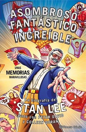 STAN LEE. ASOMBROSO, FANTÁSTICO, INCREÍBLE: UNAS MEMORIAS MARAVILLOSAS | 9788416767908 | DORAN, COLLEEN/DAVID, PETER | Llibreria Ombra | Llibreria online de Rubí, Barcelona | Comprar llibres en català i castellà online