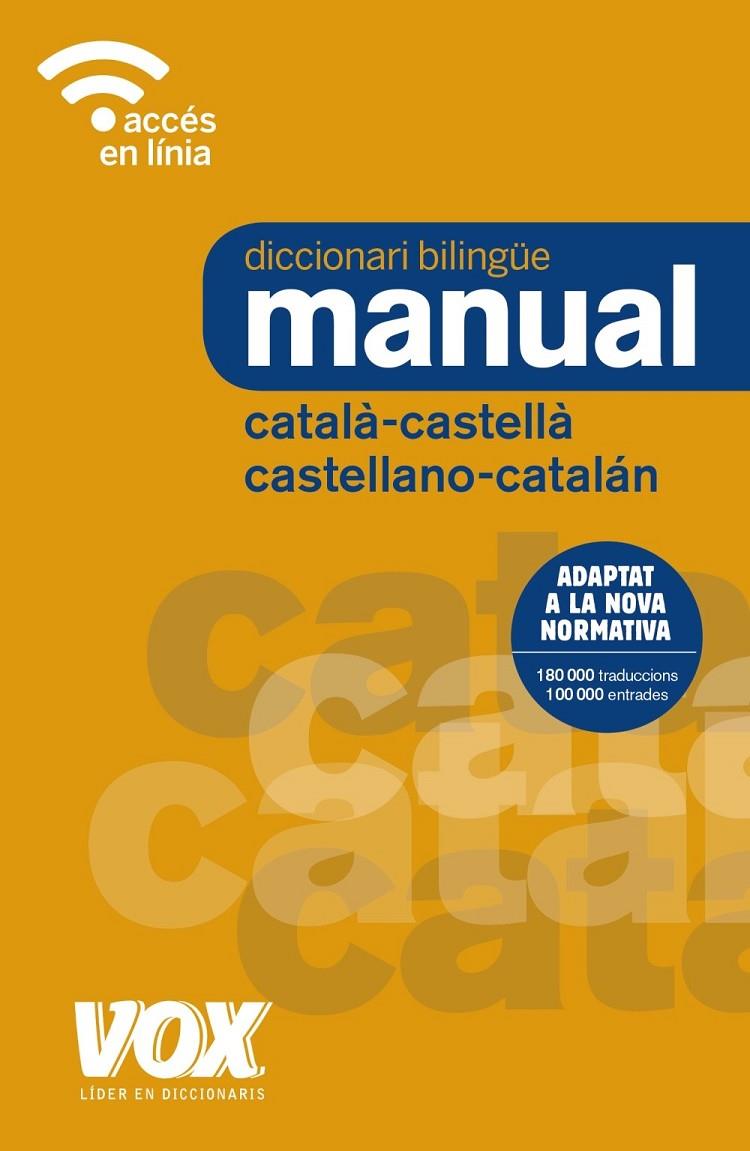 DICCIONARI MANUAL CATALÀ-CASTELLÀ / CASTELLANO-CATALÁN | 9788499742731 | VOX EDITORIAL | Llibreria Ombra | Llibreria online de Rubí, Barcelona | Comprar llibres en català i castellà online