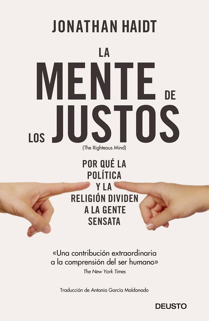 LA MENTE DE LOS JUSTOS | 9788423430093 | HAIDT, JONATHAN | Llibreria Ombra | Llibreria online de Rubí, Barcelona | Comprar llibres en català i castellà online