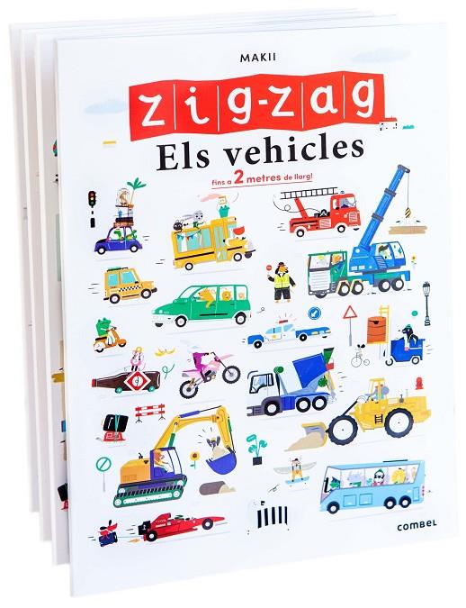 ZIG-ZAG ELS VEHICLES | 9788491018940 | MAKII | Llibreria Ombra | Llibreria online de Rubí, Barcelona | Comprar llibres en català i castellà online