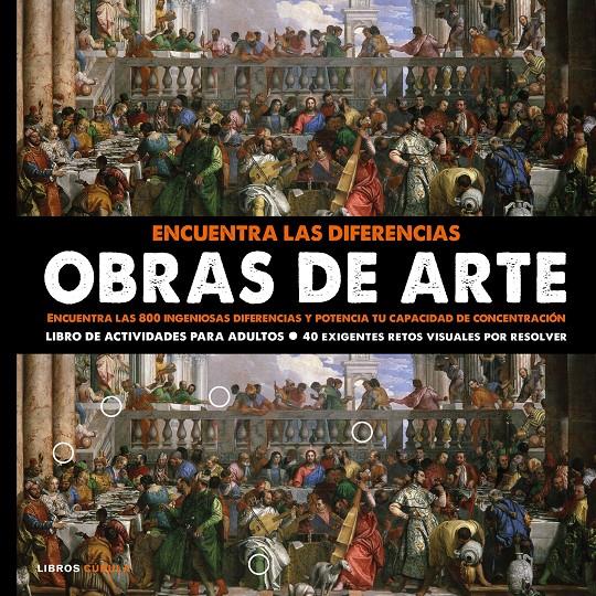 ENCUENTRA LAS DIFERENCIAS. OBRAS DE ARTE | 9788448022723 | AA. VV. | Llibreria Ombra | Llibreria online de Rubí, Barcelona | Comprar llibres en català i castellà online