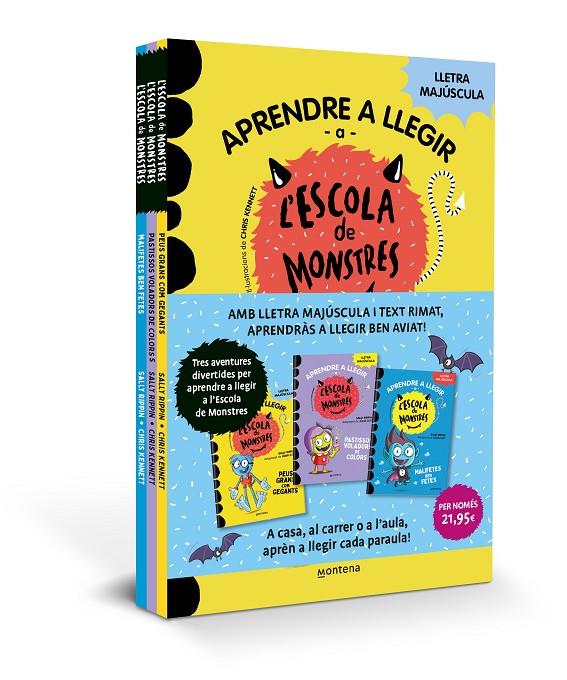 APRENDRE A LLEGIR A L'ESCOLA DE MONSTRES - PACK AMB ELS LLIBRES 4, 5 I 6 | 9788410298675 | RIPPIN, SALLY | Llibreria Ombra | Llibreria online de Rubí, Barcelona | Comprar llibres en català i castellà online