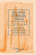 RESUM DE LITERATURA LLATINA | 9788494299438 | RIBA, CARLES  / AYENSA I PRAT, EUSEBICOMP. | Llibreria Ombra | Llibreria online de Rubí, Barcelona | Comprar llibres en català i castellà online