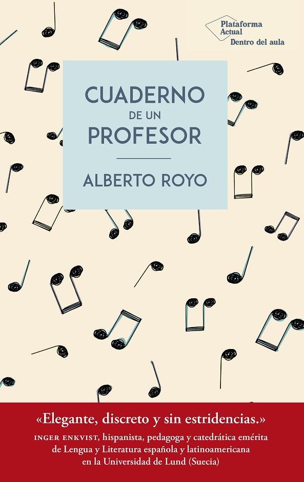 CUADERNO DE UN PROFESOR | 9788417622602 | ROYO, ALBERTO | Llibreria Ombra | Llibreria online de Rubí, Barcelona | Comprar llibres en català i castellà online