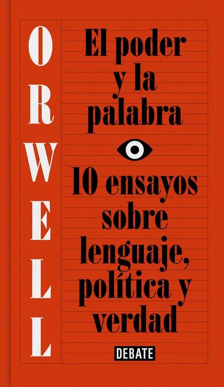 EL PODER Y LA PALABRA | 9788499927817 | GEORGE ORWELL | Llibreria Ombra | Llibreria online de Rubí, Barcelona | Comprar llibres en català i castellà online