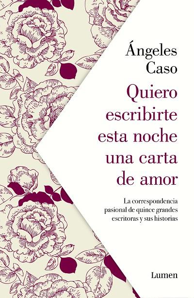 QUIERO ESCRIBIRTE ESTA NOCHE UNA CARTA DE AMOR | 9788426407122 | CASO, ÁNGELES | Llibreria Ombra | Llibreria online de Rubí, Barcelona | Comprar llibres en català i castellà online