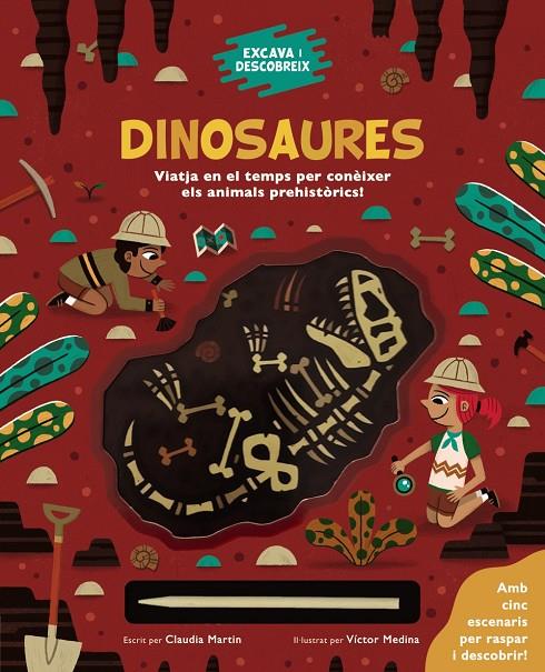 EXCAVA I DESCOBREIX: DINOSAURES | 9788413491271 | MARTIN, CLAUDIA | Llibreria Ombra | Llibreria online de Rubí, Barcelona | Comprar llibres en català i castellà online