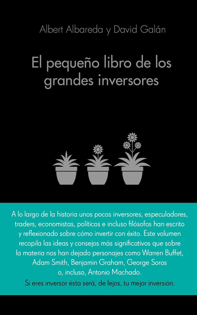 EL PEQUEÑO LIBRO DE LOS GRANDES INVERSORES | 9788416253517 | ALBERT ALBAREDA/DAVID GALÁN | Llibreria Ombra | Llibreria online de Rubí, Barcelona | Comprar llibres en català i castellà online