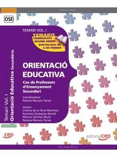 COS DE PROFESSORS D'ENSENYAMENT SECUNDARI. ORIENTACIÓ EDUCATIVA. TEMARI VOL. I. | 9788468131740 | AA.VV. | Llibreria Ombra | Llibreria online de Rubí, Barcelona | Comprar llibres en català i castellà online