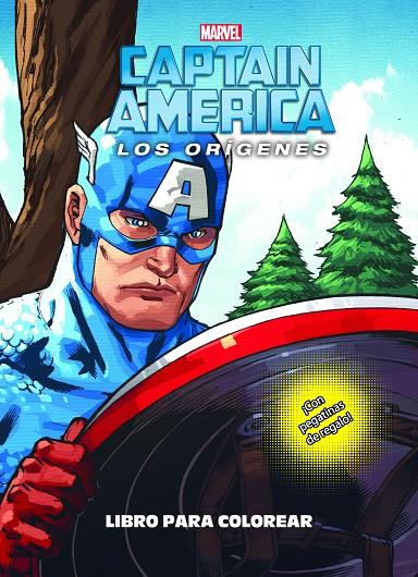 CAPITÁN AMÉRICA. LOS ORÍGENES. LIBRO PARA COLOREAR | 9788416914258 | MARVEL | Llibreria Ombra | Llibreria online de Rubí, Barcelona | Comprar llibres en català i castellà online