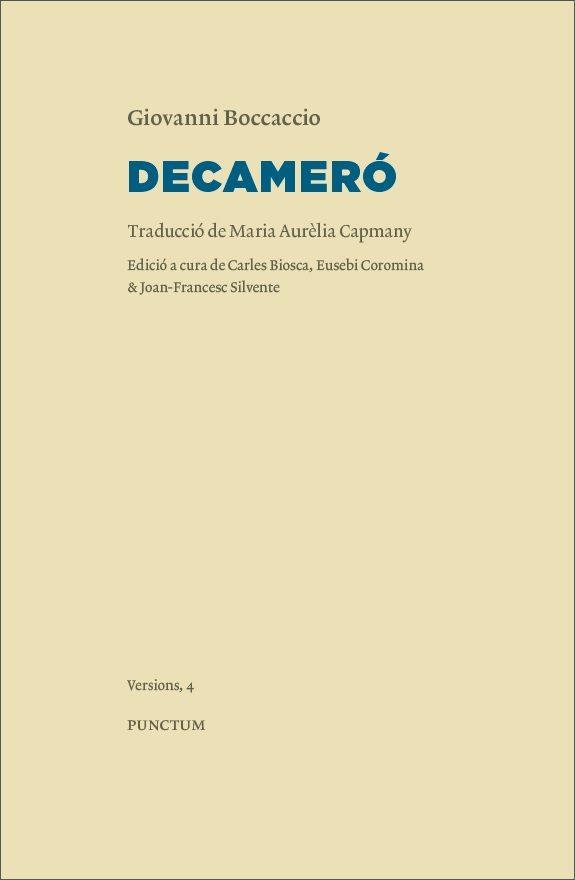 DECAMERÓ | 9788494809330 | BOCCACCIO, GIOVANNI | Llibreria Ombra | Llibreria online de Rubí, Barcelona | Comprar llibres en català i castellà online