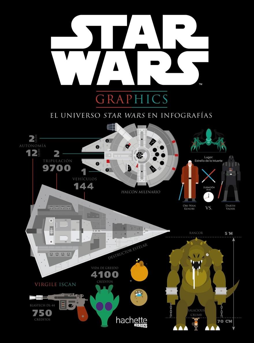 STAR WARS GRAPHICS. EL UNIVERSO STAR WARS EN INFOGRAFÍAS | 9788416857029 | HACHETTE HEROES | Llibreria Ombra | Llibreria online de Rubí, Barcelona | Comprar llibres en català i castellà online