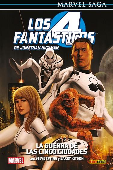 LOS 4 FANTASTICOS DE JONATHAN HICKMAN 04: LA GUERRA DE LAS CINCO CIUDADES | 9788491675778 | EPTING, STEVE/ HICKMAN, JONATHAN/ KITSON, BARRY | Llibreria Ombra | Llibreria online de Rubí, Barcelona | Comprar llibres en català i castellà online