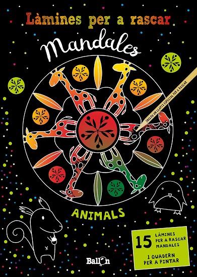 LÀMINES PER A RASCAR MANDALES - ANIMALS | 9789403213569 | BALLON | Llibreria Ombra | Llibreria online de Rubí, Barcelona | Comprar llibres en català i castellà online