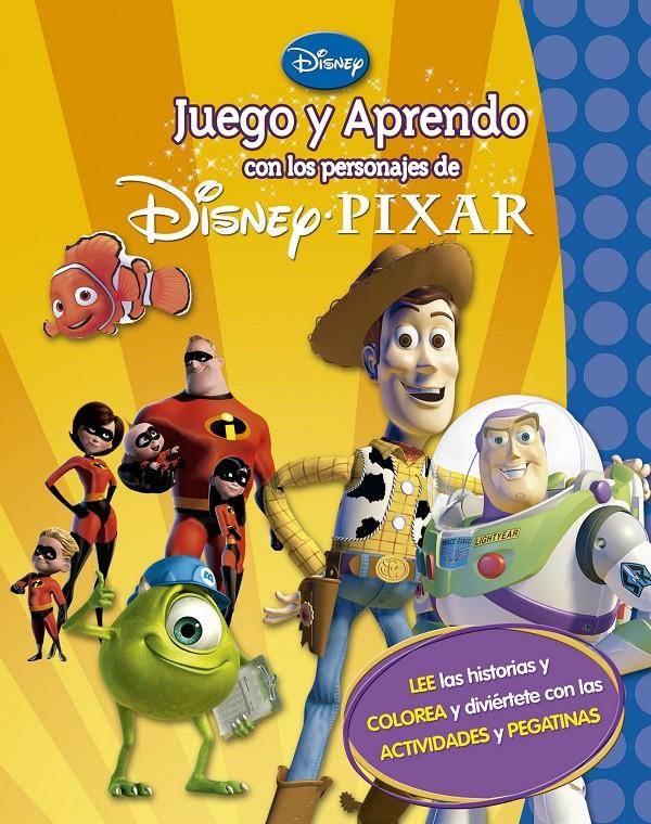 JUEGO Y APRENDO CON LOS PERSONAJES DE DISNEY PIXAR | 9788499513850 | DISNEY | Llibreria Ombra | Llibreria online de Rubí, Barcelona | Comprar llibres en català i castellà online