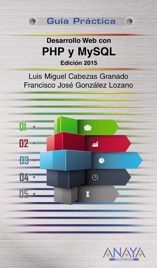 DESARROLLO WEB CON PHP Y MYSQL EDICIÓN 2015 | 9788441535688 | CABEZAS GRANADO, LUIS MIGUEL/GONZÁLEZ LOZANO, FRANCISCO JOSÉ | Llibreria Ombra | Llibreria online de Rubí, Barcelona | Comprar llibres en català i castellà online