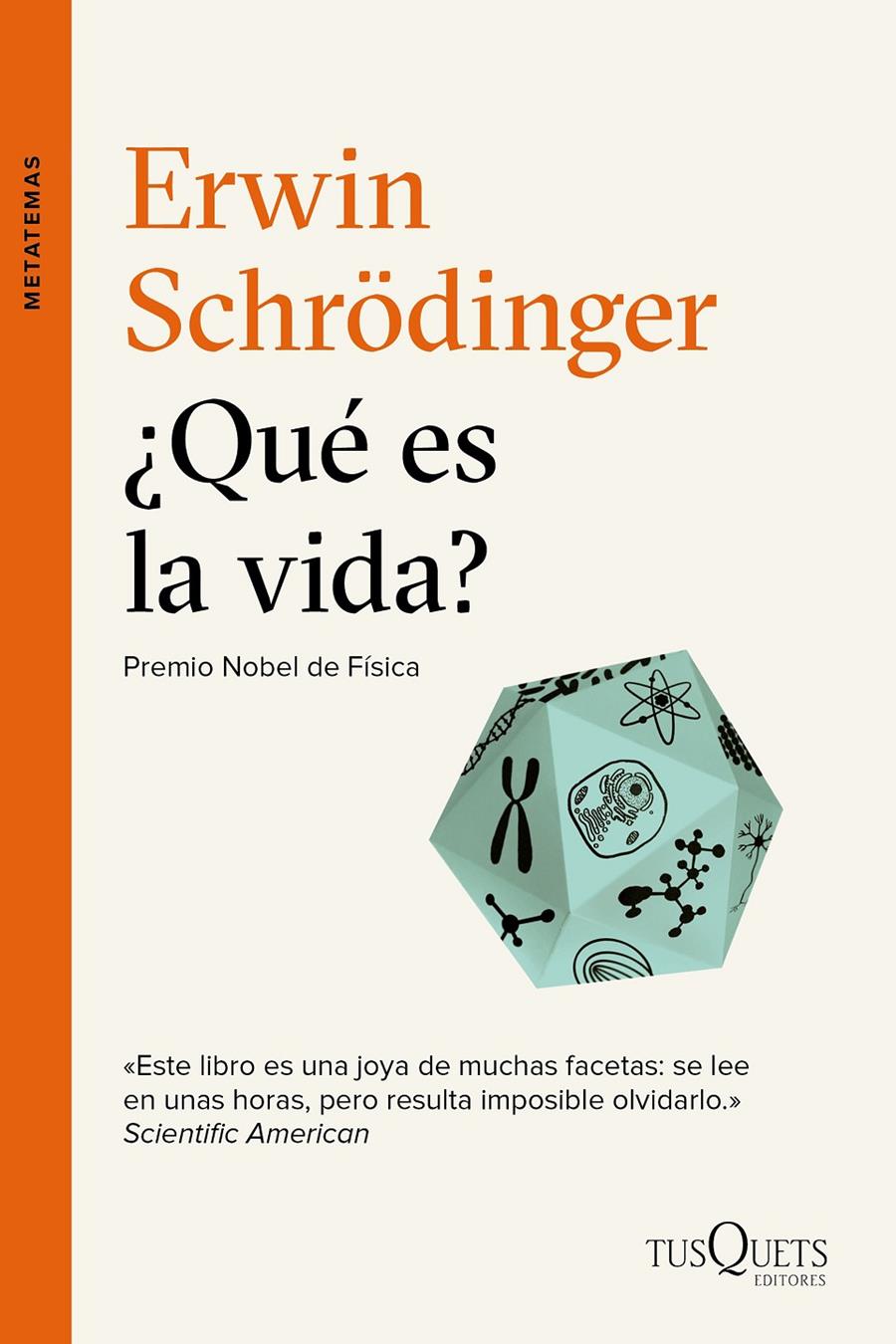 ¿QUÉ ES LA VIDA? | 9788490661680 | ERWIN SCHRÖDINGER | Llibreria Ombra | Llibreria online de Rubí, Barcelona | Comprar llibres en català i castellà online