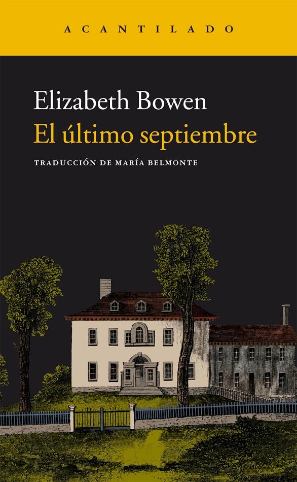 EL ÚLTIMO SEPTIEMBRE | 9788415689904 | ELIZABETH BOWEN | Llibreria Ombra | Llibreria online de Rubí, Barcelona | Comprar llibres en català i castellà online