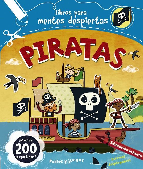 MENTES DESPIERTAS. PIRATAS | 9788499741956 | LAROUSSE EDITORIAL | Llibreria Ombra | Llibreria online de Rubí, Barcelona | Comprar llibres en català i castellà online