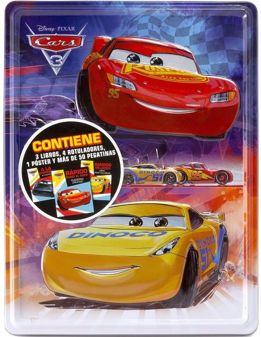 CARS 3. CAJA METÁLICA | 9788499518770 | DISNEY | Llibreria Ombra | Llibreria online de Rubí, Barcelona | Comprar llibres en català i castellà online