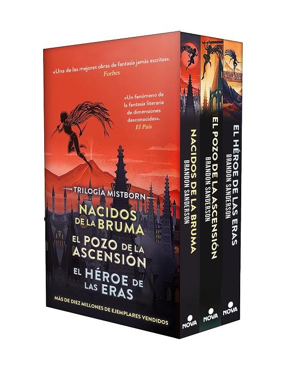 ESTUCHE TRILOGÍA MISTBORN (NACIDOS DE LA BRUMA | EL POZO DE LA ASCENSIÓN | EL HÉ | 9788419260239 | SANDERSON, BRANDON | Llibreria Ombra | Llibreria online de Rubí, Barcelona | Comprar llibres en català i castellà online