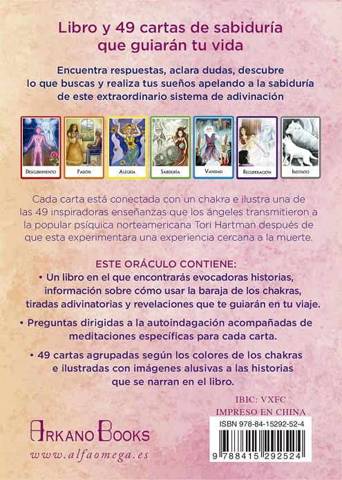 ORÁCULO DE LOS CHAKRAS | 9788415292586 | HARTMAN, TORI | Llibreria Ombra | Llibreria online de Rubí, Barcelona | Comprar llibres en català i castellà online