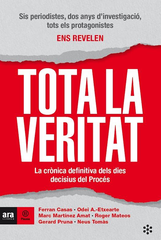 TOTA LA VERITAT | 9788417804183 | CASAS I MANRESA, FERRAN/ANCHUSTEGUI-ECHEARTE I ATIENZA, ODEI/MARTÍNEZ I AMAT, MARC/MATEOS I MIRET, R | Llibreria Ombra | Llibreria online de Rubí, Barcelona | Comprar llibres en català i castellà online